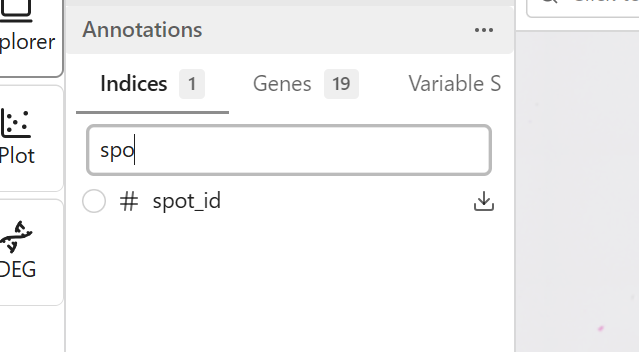 Annotation search in action