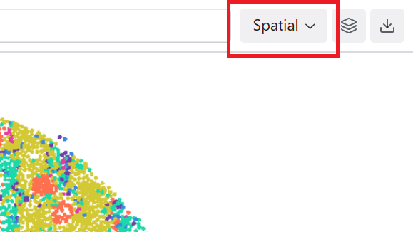 Projection mode selector